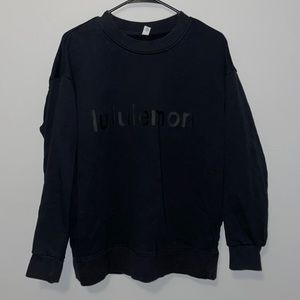 lulu perfectly oversized crew